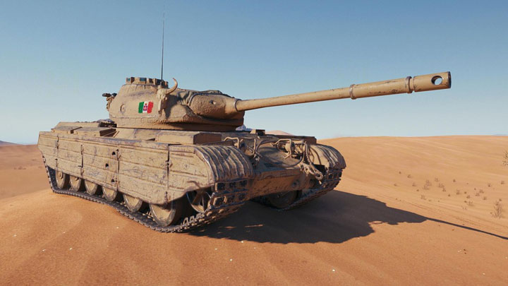 Czołg Progetto M35 mod 46 zapowiada włoskie drzewko. - World of Tanks z pierwszym włoskim czołgiem i nowym eventem - wiadomość - 2018-04-12
