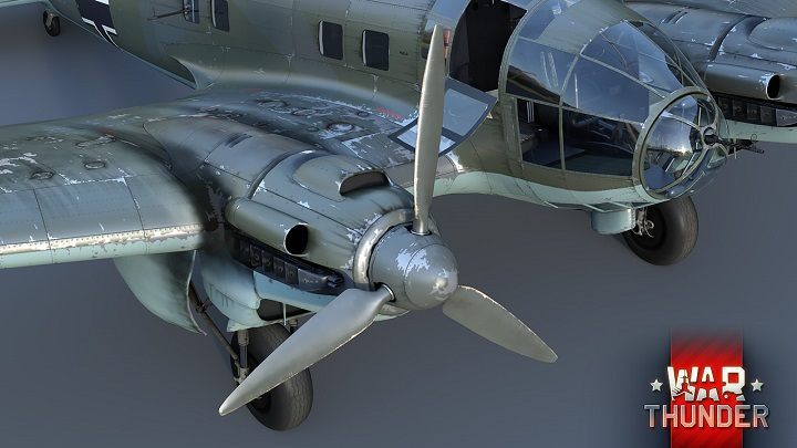 War Thunder – bombowiec He 111H-6. - War Thunder - nowa aktualizacja umożliwia wymianę członków załogi - wiadomość - 2016-08-04