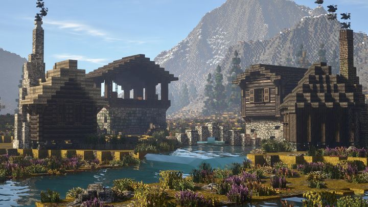 Minecraft - piękne i realistyczne krajobrazy stworzone przez graczy - ilustracja #1