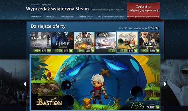 Steam przeceniło m.in. I Am Alive, Bastion oraz serie Thief i Sid Meier’s Civilization - ilustracja #1