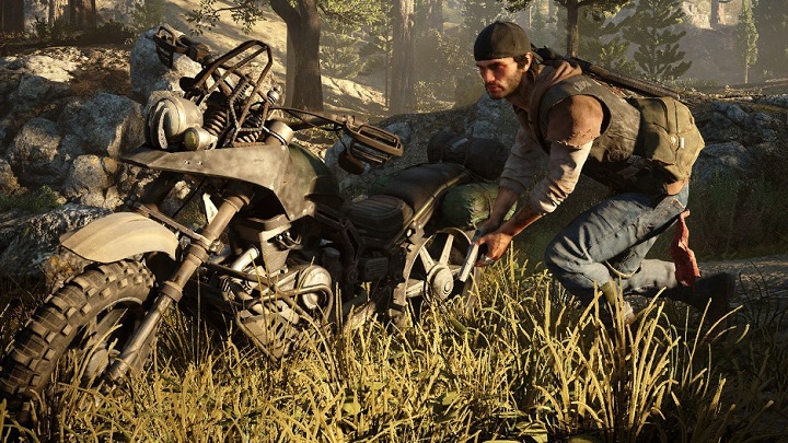 Zatankowany motocykl z pewnością nieraz uratuje skórę Deaconowi. - Days Gone z datą premiery i brutalnym zwiastunem - wiadomość - 2018-06-07