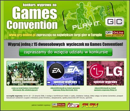 „Wyprawa na Games Convention” - konkurs rozpoczęty! - ilustracja #1