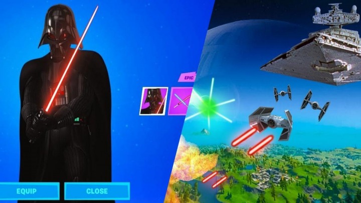 Jeśli ktoś nie ma ochoty strzelać, to walka mieczem świetlnym będzie idealną alternatywą. - Star Wars opanowało Fortnite. Gracze walczą na miecze świetlne - wiadomość - 2019-12-18