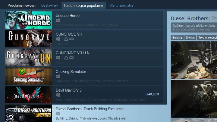 Lista nadchodzących popularnych tytułów może wprowadzać w błąd. - Steam i twórcy gier manipulujący datami premier - wiadomość - 2019-03-06