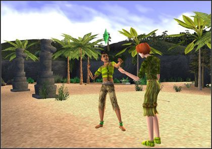 Pierwsze screenshoty z gry The Sims 2: Castaway w wersji na Wii - ilustracja #2