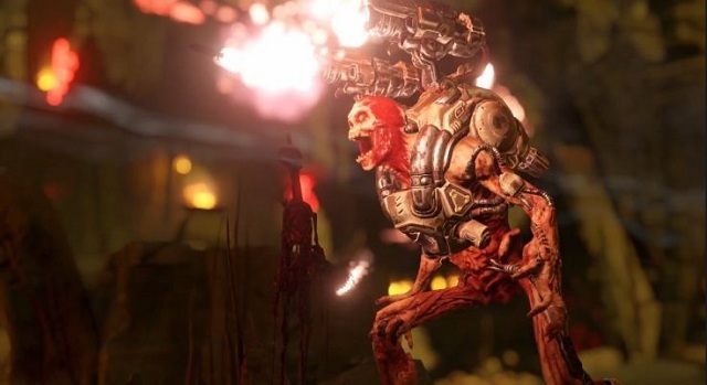 Krwawy, szybki, w starym stylu – oto słowa najlepiej opisujące nowego Dooma. - Rozbudowana prezentacja Doom podczas E3 2015 - wiadomość - 2015-06-15