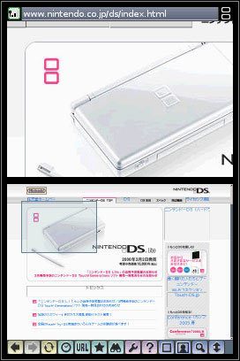 Przeglądarka internetowa dla Nintendo DS – pierwsze screeny - ilustracja #1