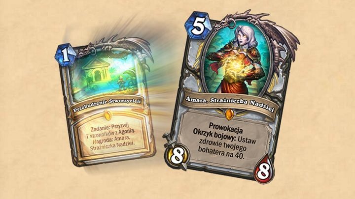Wypełnienie warunków Zadań nie jest łatwe, ale nagrody rekompensują to z nawiązką. - Premiera dodatku Hearthstone: Podróż do wnętrza Un'Goro - wiadomość - 2017-04-10