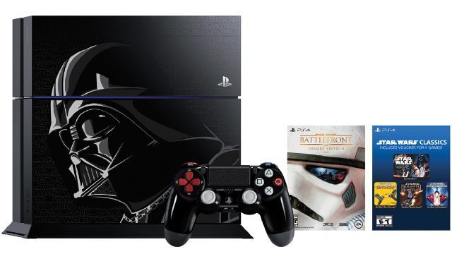 „Moc jest w nim silna”, czyli Lord Vader jako subtelna reklama możliwości PlayStation 4. - Limitowana edycja PlayStation 4 z Darthem Vaderem zadebiutuje w listopadzie - wiadomość - 2015-08-17