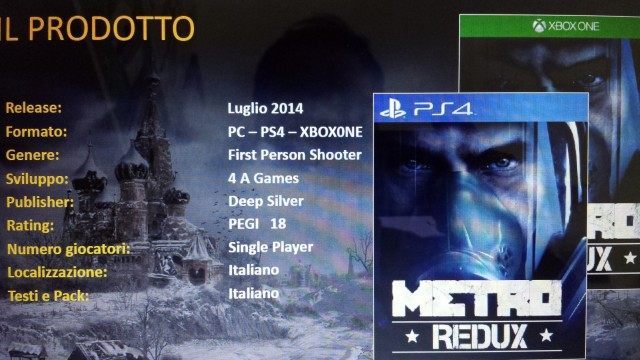 Kto chciałby zagłębić się w moskiewskie metro na PlayStation 4 lub Xboksie One? - Gry z serii Metro trafią na konsole nowej generacji w ramach pakietu Metro Redux? - wiadomość - 2014-03-31