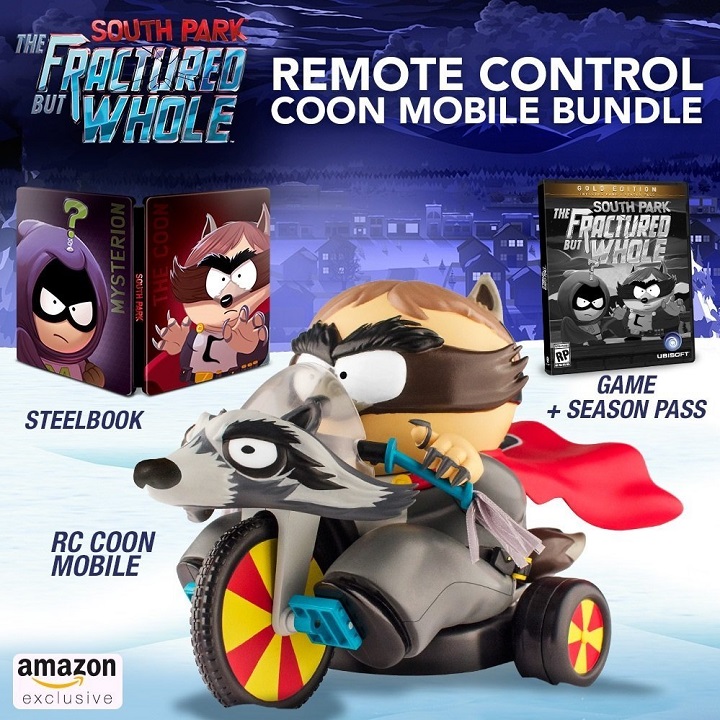 Zawartość ekskluzywnej edycji kolekcjonerskiej Amazonu. - Wszystko o South Park: The Fractured But Whole (Premiera dodatku Dawaj Crunch'a) - akt. #17 - wiadomość - 2018-08-13