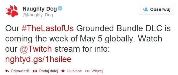 Studio Naughty Dog zapowiada nadejście dodatku Grounded Bundle.