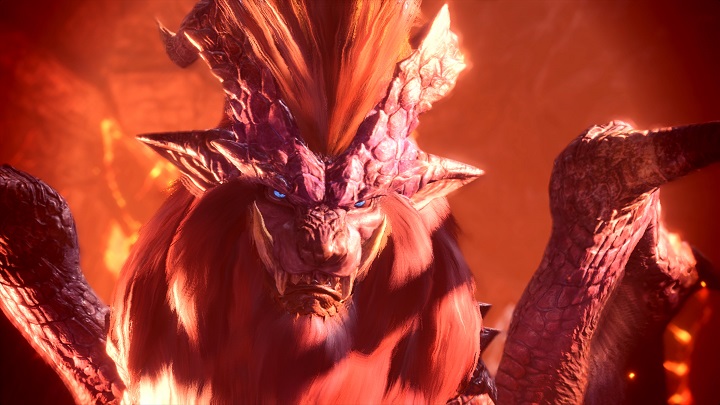 Teostra – jeden ze smoków, na którego lepiej będzie uważać. - Monster Hunter World z jeszcze jedną betą na PS4 - wiadomość - 2018-01-07