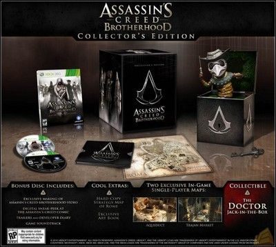 Zawartość amerykańskiej edycji kolekcjonerskiej gry Assassin's Creed: Brotherhood - ilustracja #1