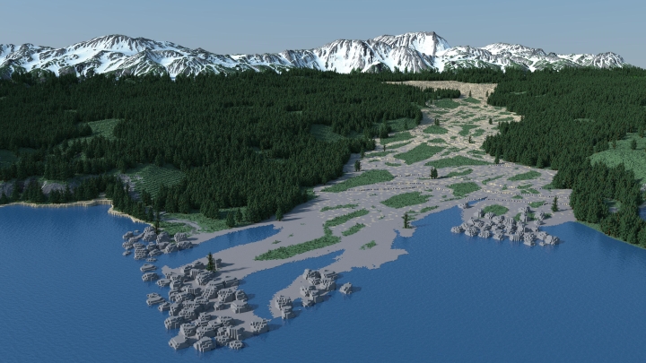 Mapa do Minecrafta tak realistyczna, że gracze mylą ją z prawdziwym zdjęciem - ilustracja #2