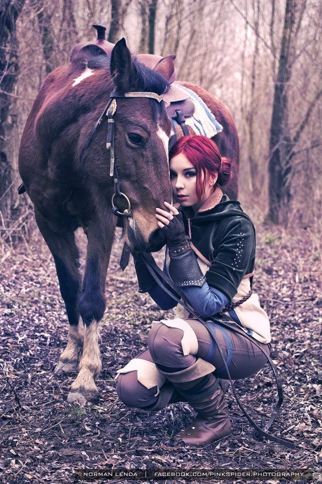 Najlepsze cosplaye - Triss Merigold z cyklu Wiedźmin - ilustracja #5