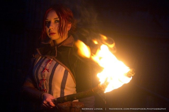 Najlepsze cosplaye - Triss Merigold z cyklu Wiedźmin - ilustracja #11