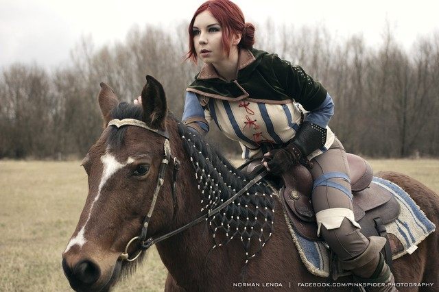 Najlepsze cosplaye - Triss Merigold z cyklu Wiedźmin - ilustracja #12