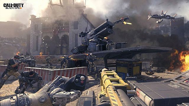 Wizja przyszłości w Black Ops III jest dosyć ponura. - Poznaliśmy minimalne wymagania Call of Duty: Black Ops III - wiadomość - 2015-04-27