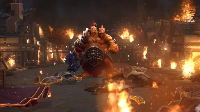 Czo’gal będzie siać zniszczenie, o ile obaj gracze dojdą z nim do ładu. - Heroes of the Storm - prezentacja kooperacyjnej postaci Czo’gal - wiadomość - 2015-11-17