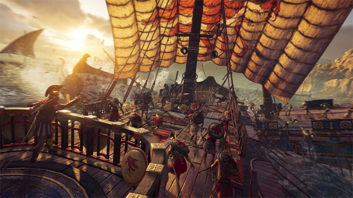 Gra ukaże się w październiku. - Assassin’s Creed Odyssey - nowy filmik objaśnia bitwy morskie - wiadomość - 2018-08-20