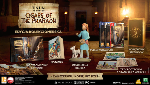 Data premiery przygodówki Tintin Reporter: Cigars of the Pharaoh; na wyprawę wyruszymy jeszcze w tym roku - ilustracja #2