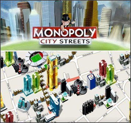Mapy Google planszą do gry w Monopoly City Streets - ilustracja #1