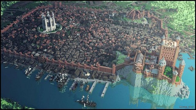 Twórcy WesterosCraft zdecydowanie przywiązują uwagę do detali. - Najlepsze minecraftowe projekty – WesterosCraft, Simburbia i Diablo II - wiadomość - 2014-09-01