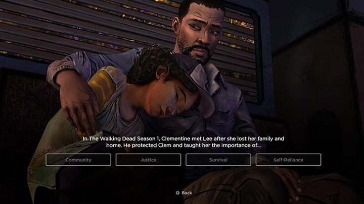 Dzięki Story Generator gra nie tylko pozna decyzje gracza, ale również jego motywacje i preferencje. - The Walking Dead: The Telltale Series - A New Frontier otrzyma "Generator Opowieści" - wiadomość - 2016-12-19