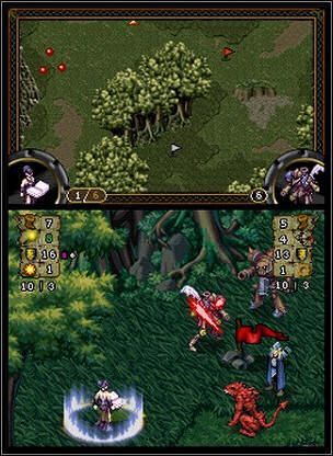 Planszowa gra bitewna pt. Mage Knight w wersji elektronicznej dla konsoli DS - ilustracja #1