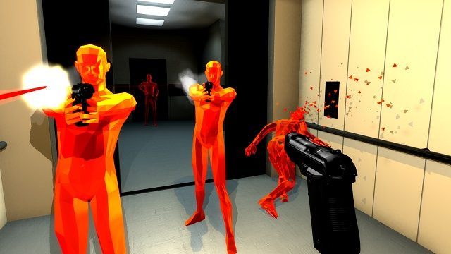 W SUPERHOT czas płynie tylko wtedy, gdy poruszamy się. - SUPERHOT - zobacz rozgrywkę w trybie Endless - wiadomość - 2015-03-02