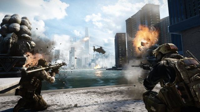 …ale możliwość zawalenia wieżowca albo zderzenia pancernika z wyspą powinna wystarczyć. - Battlefield 4 – ujawniono wszystkie tryby gry wieloosobowej dostępne na starcie - wiadomość - 2013-08-27