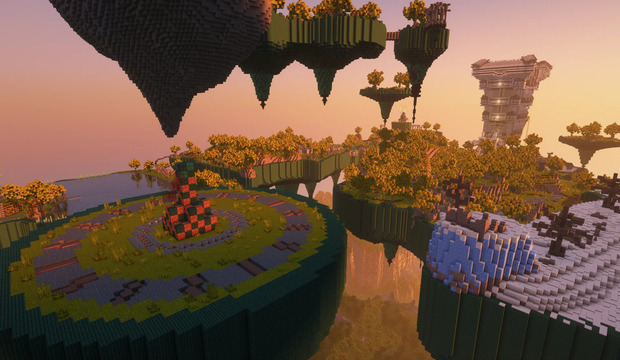 Podniebne Wyspy z Zeldy przeniesione do Minecrafta. To dzieło jednego zapaleńca - ilustracja #1
