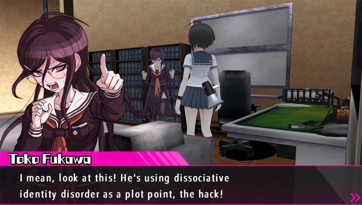 Screen z wersji na PlayStation Vita. - Danganronpa Another Episode: Ultra Despair Girls zmierza na PC i PlayStation 4 - wiadomość - 2016-11-21