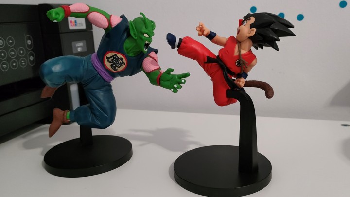 Źródło: własne - Pojedynek Son Goku i Vegety z Dragon Balla Super: Super Hero wkrótce w moim domu. Do zakupu skłoniła mnie premiera gry Sparking! Zero oraz animowanego serialu Dragon Ball DAIMA - wiadomość - 2024-10-14