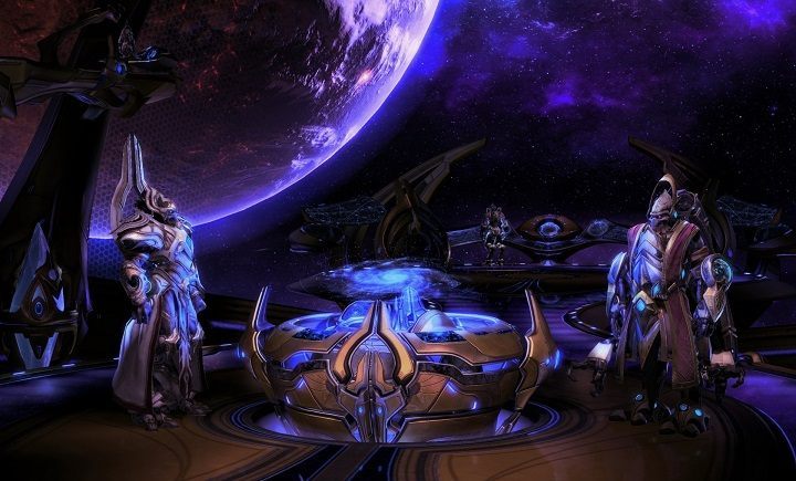 To z tego miejsca pokierujemy poczynaniami naszej armii. - StarCraft II: Legacy of the Void – kompendium wiedzy [Aktualizacja #9: informacje o dodatkach] - wiadomość - 2017-01-23