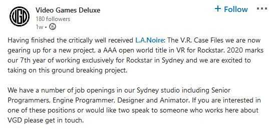 Rockstar Games szykuje grę VR z otwartym światem - ilustracja #2