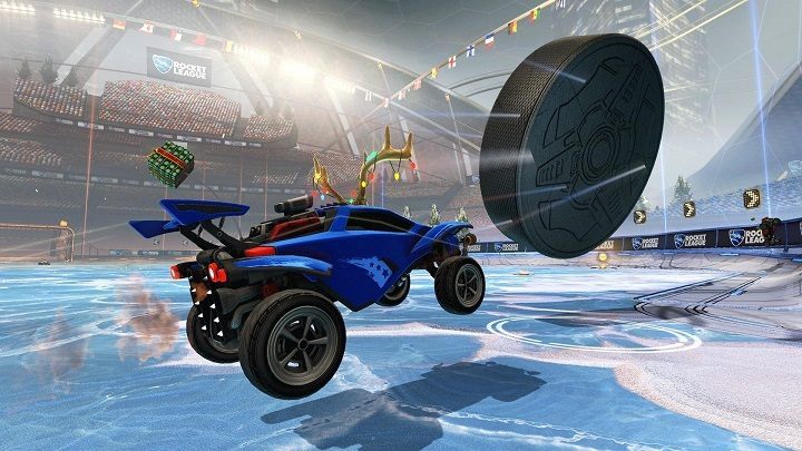 Rocket League to nie tylko gra motoryzacyjna połączona z piłką nożną, ale także hokej i inne atrakcje. - Rocket League - 10,5 mln sprzedanych egzemplarzy, 29 mln graczy i inne ciekawostki - wiadomość - 2017-03-13