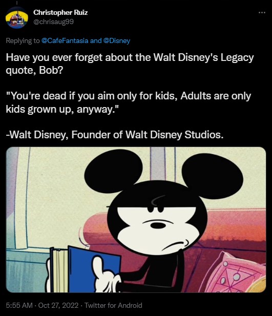 Szef Disneya uważa, że dorośli nie lubią oglądać filmów animowanych - ilustracja #2