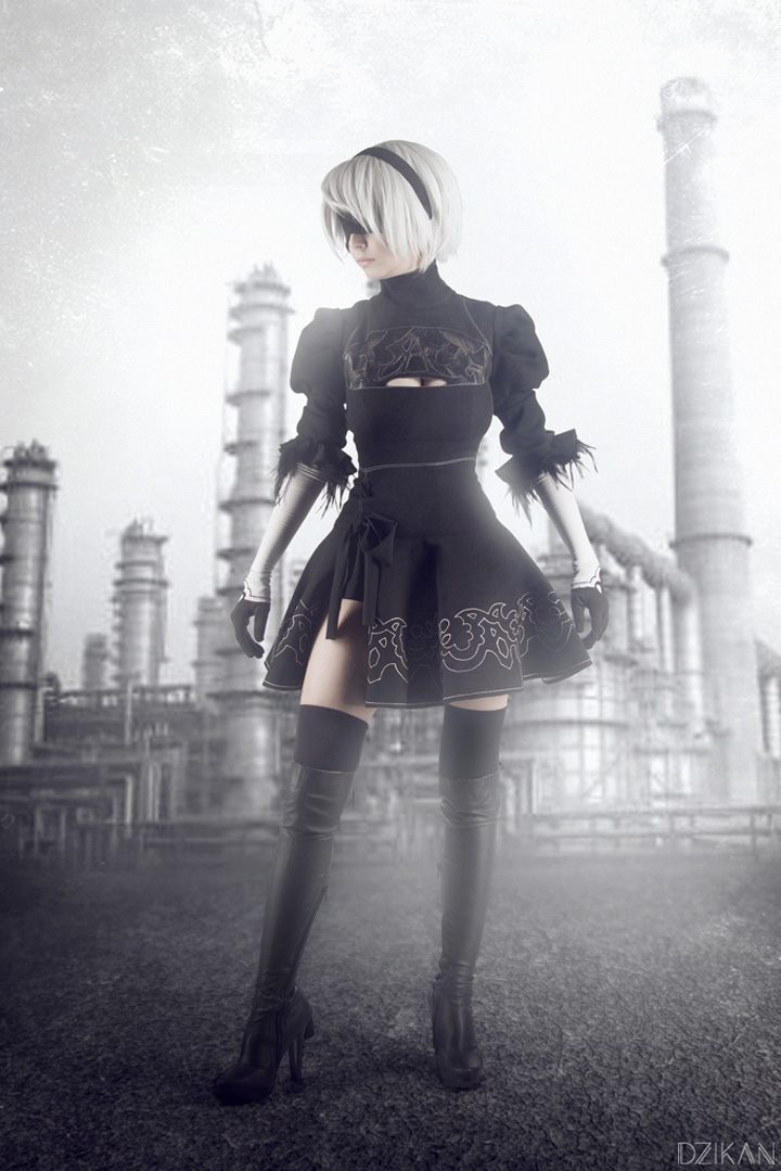 Najlepsze cosplaye - 2B z gry Nier: Automata - ilustracja #7