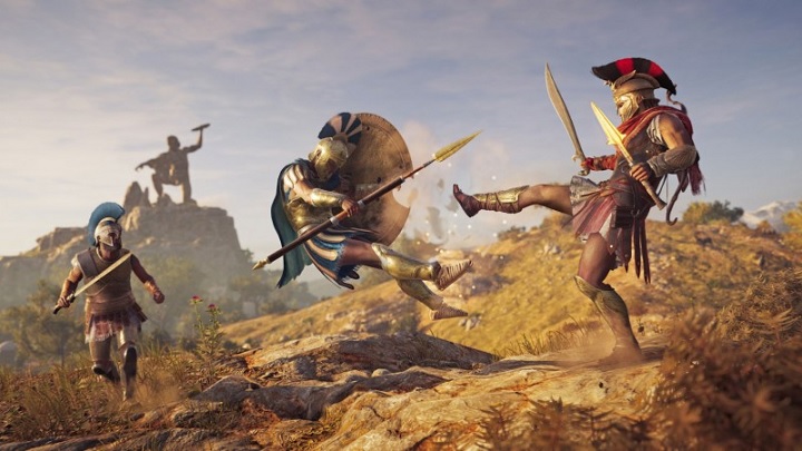 Walki z najemnikami mają być trudne, ale warte zachodu. - Assassin's Creed Odyssey z najemnikami w stylu systemu Nemesis? - wiadomość - 2018-08-13
