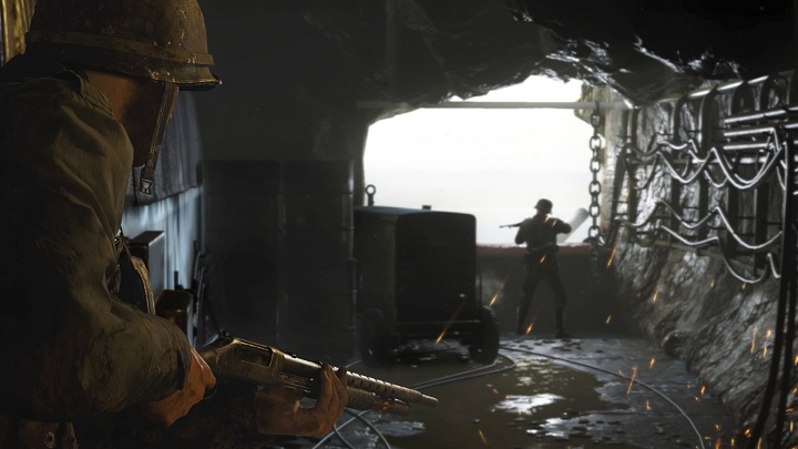 Fani serii Call of Duty tęsknili za drugowojennymi realiami. Bunkry i broń terkocząca w charakterystyczny sposób to miła odskocznia od laserów i egzoszkieletów. - Seria Call of Duty może pozostać na dłużej w realiach historycznych - wiadomość - 2017-09-04