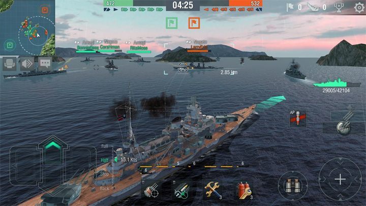 Na razie nie wiemy, kiedy gra będzie miała światową premierę. - Nadpływa World of Warships Blitz - wiadomość - 2017-07-17