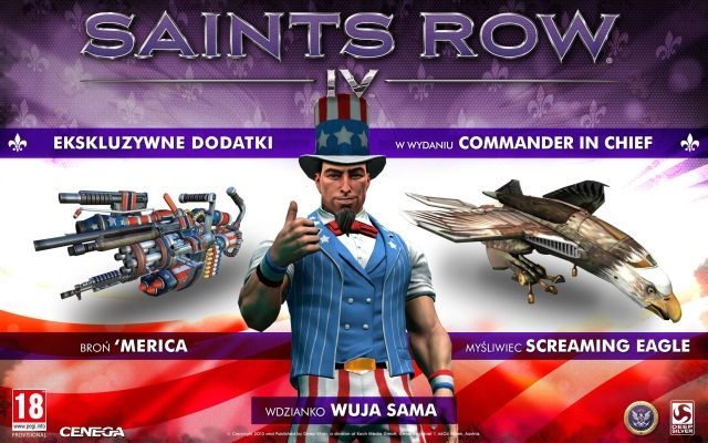 Wizualizacja Commander in Chief Edition. - Saints Row IV – informacje na temat polskiego wydania - wiadomość - 2013-07-23