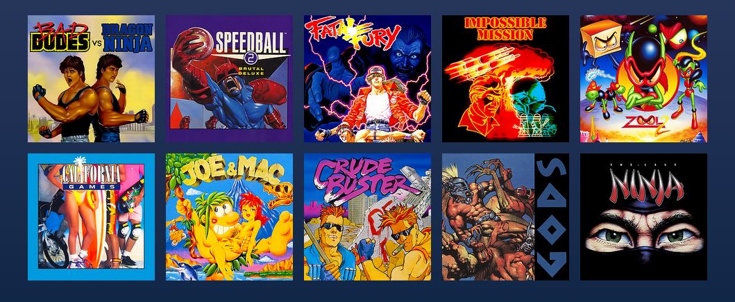 Antstream kusi takimi tytułami, jak Speedball 2, Fatal Fury czy Joe & Mac. - Antstream - nadchodzi usługa dla miłośników klasycznych gier - wiadomość - 2018-07-09