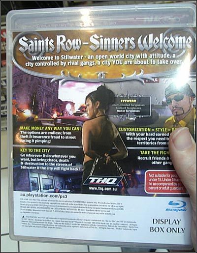 Gra Saints Row zostanie wydana na konsolę PlayStation 3 - ilustracja #2