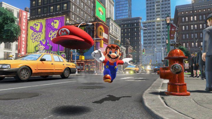 W Super Mario Odyssey ikoniczna czapka Mario będzie wykorzystywana jako broń. - Premiery gier w Polsce (23-29 października 2017) - wiadomość - 2017-10-23