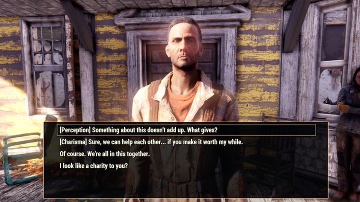 Aktualizacja Wastelanders wprowadzi nowy system dialogów. - Przyszłość Fallout 76 - NPC, towarzysze i prywatne serwery - wiadomość - 2019-07-28