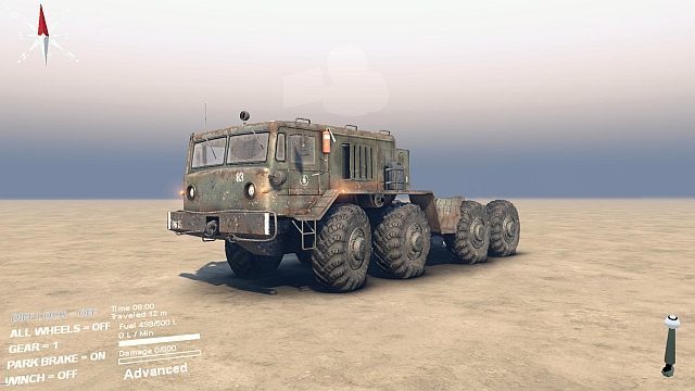 MAZ-537 – jedna z pięciu ciężarówek dodanych w pierwszym pakiecie nowej zawartości do Spintires. - Spintires wreszcie doczekało się aktualizacji z nową zawartością - wiadomość - 2015-10-26