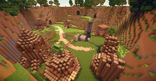 Kokiri. - Najlepsze minecraftowe projekty – The Legend of Zelda, Star Wars i słoikowy świat - wiadomość - 2014-09-29